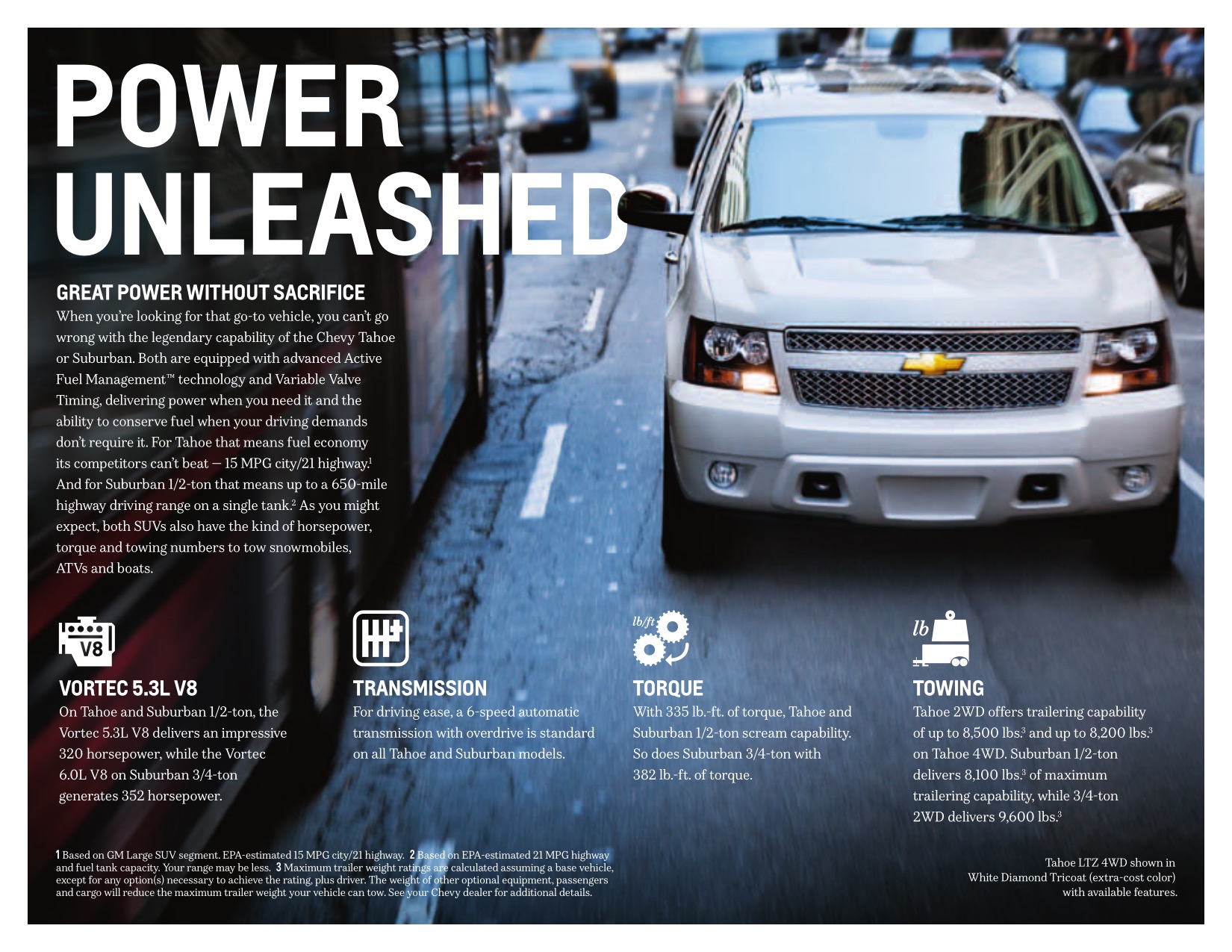 2013 Chevrolet Suburban Brochure Page 26